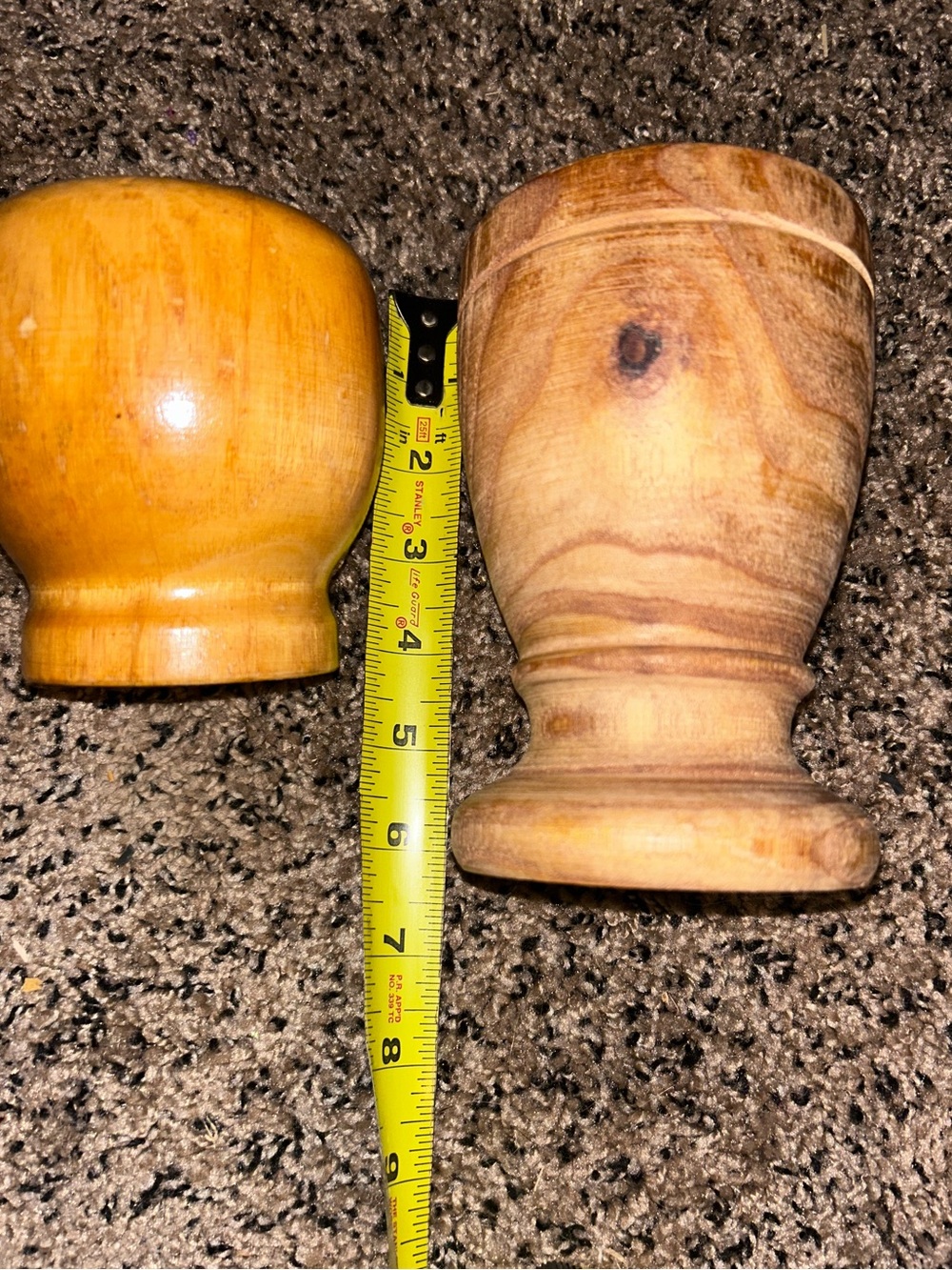 Vintage IMUSA Wood Mortar Natural Wood Grinding Pot Primitive Herbs 6” plus